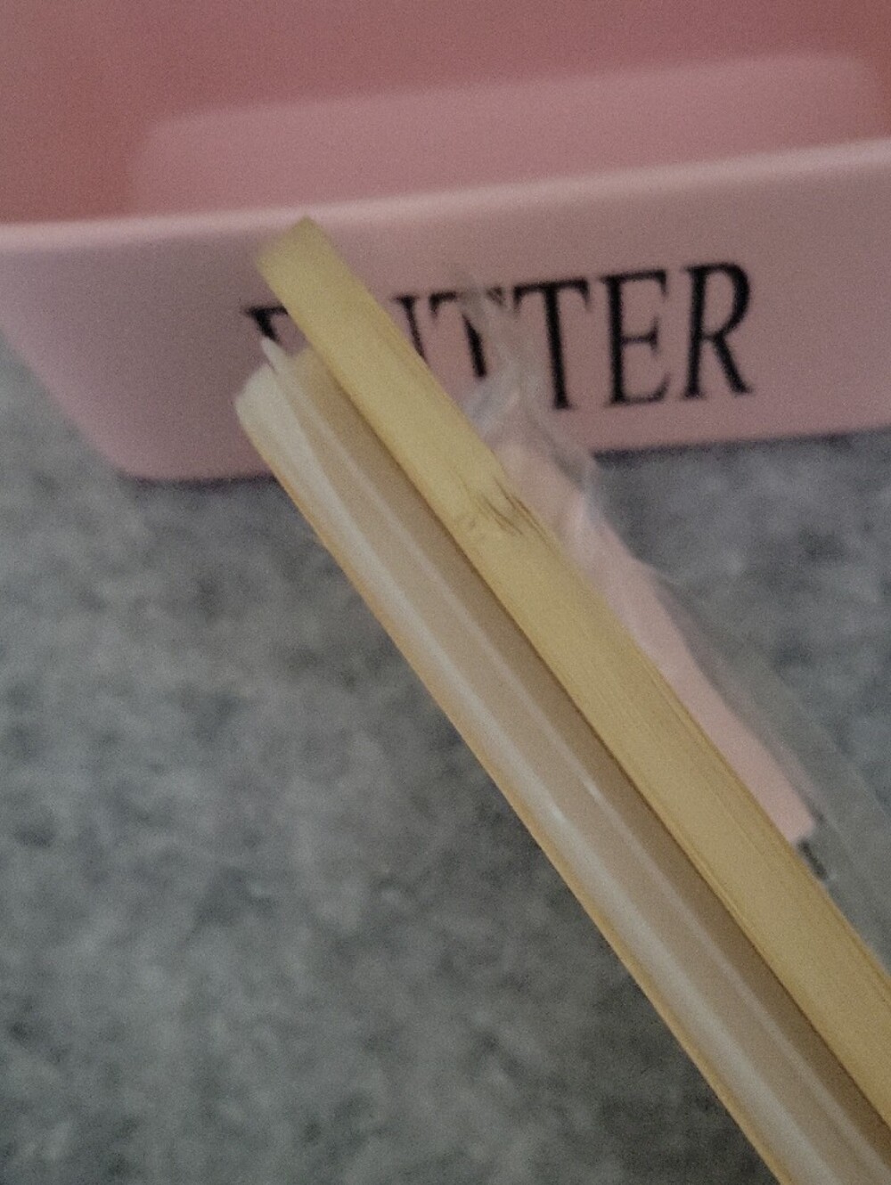 Pink Butter Storage Dish with Bamboo Lid NEW - Picture 4 of 5